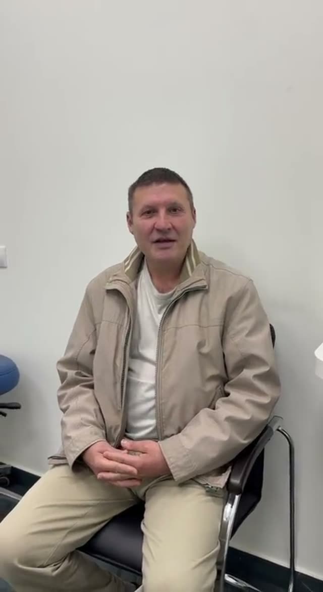 Видеоотзыв пациента о клинике «Кристалл»